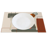 Lofaris Elegant Sweet Geometry Pattern Set of 4 Placemats