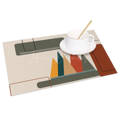 Lofaris Elegant Sweet Geometry Pattern Set of 4 Placemats