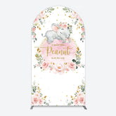 Lofaris Elephant Little Peanut Baby Shower Arch Backdrop