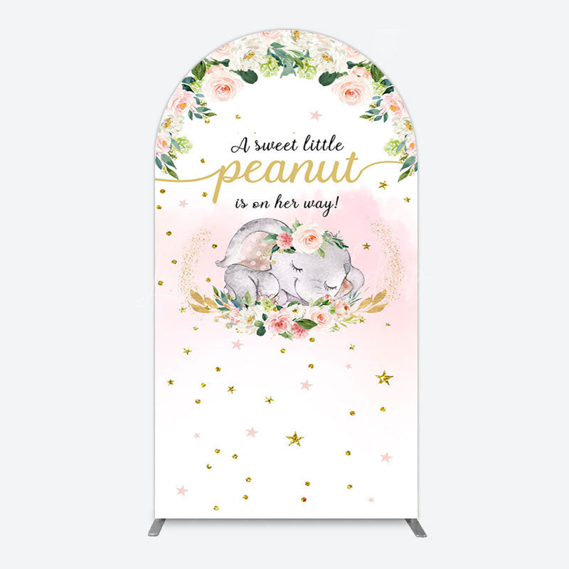 Lofaris Elephant Sweet Peanut Is On Her Way Arch Backdrop