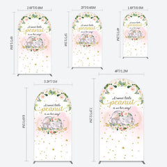 Lofaris Elephant Sweet Peanut Is On Her Way Arch Backdrop