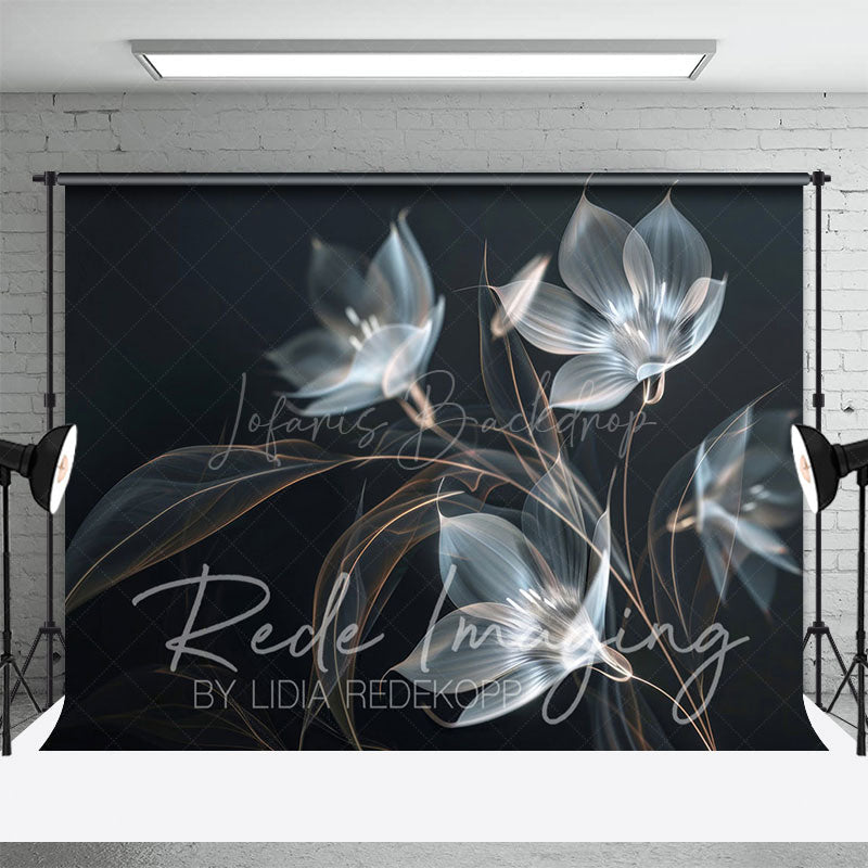 Lofaris Ethereal Elegant Artistic Funky Floral Photo Backdrop