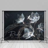Lofaris Ethereal Elegant Artistic Funky Floral Photo Backdrop