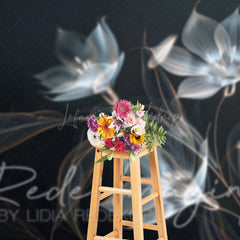 Lofaris Ethereal Elegant Artistic Funky Floral Photo Backdrop