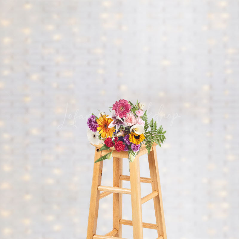 Lofaris Ethereal Winter Wonderland Landscape Lights Backdrop