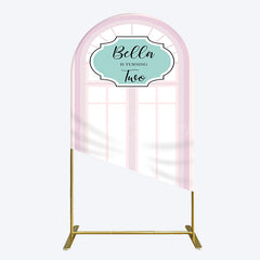Lofaris Fairy Pink Window 2bd Birthday Party Arch Backdrop