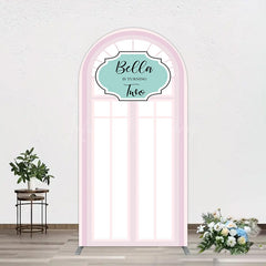 Lofaris Fairy Pink Window 2bd Birthday Party Arch Backdrop