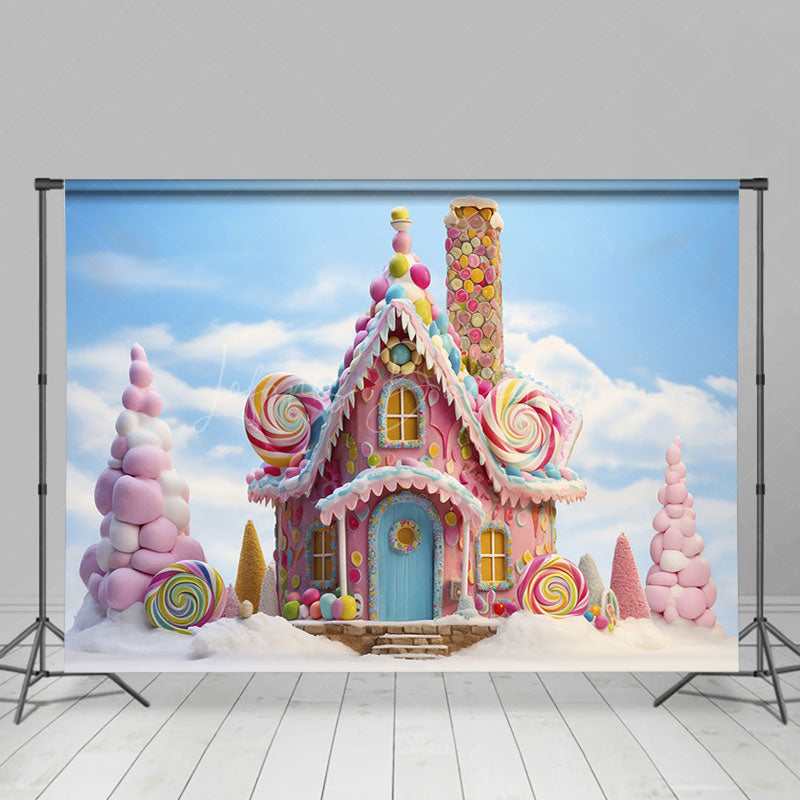 Lofaris Fairy Tale Colorful Candyland Room Set Backdrop