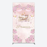 Lofaris Fairytale Princess Carriage Baby Shower Rectangle Backdrop