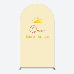 Lofaris First Trip Around Sun Happy Birthday Arch Backdrop