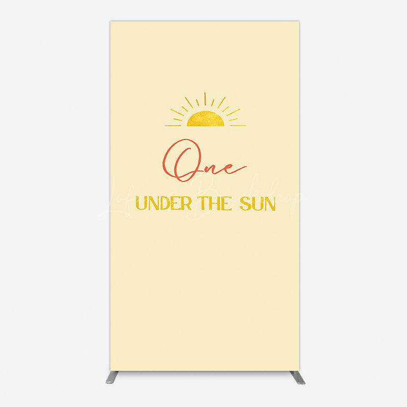 Lofaris First Trip Around Sun Happy Birthday Rectangle Backdrop