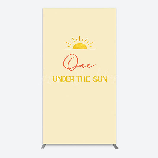 Lofaris First Trip Around Sun Happy Birthday Rectangle Backdrop