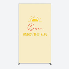 Lofaris First Trip Around Sun Happy Birthday Rectangle Backdrop
