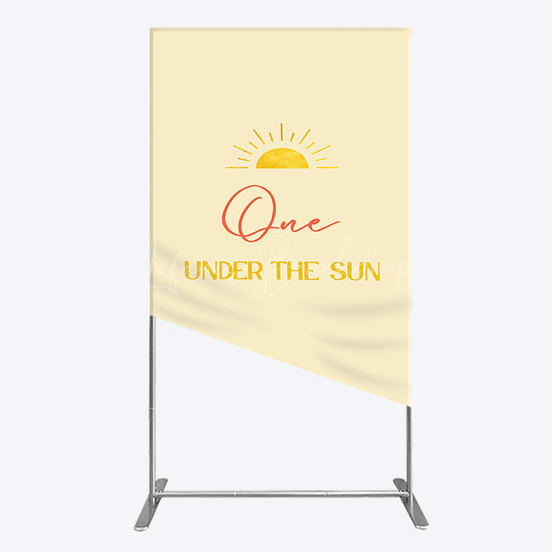 Lofaris First Trip Around Sun Happy Birthday Rectangle Backdrop