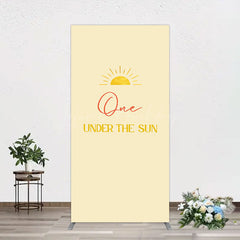 Lofaris First Trip Around Sun Happy Birthday Rectangle Backdrop