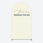 Lofaris First Trip Around The Sun Birthday Arch Backdrop