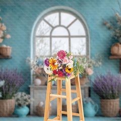 Lofaris Floral Arrangement Egg Decoration Nature Backdrop