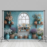 Lofaris Floral Arrangement Egg Decoration Nature Backdrop