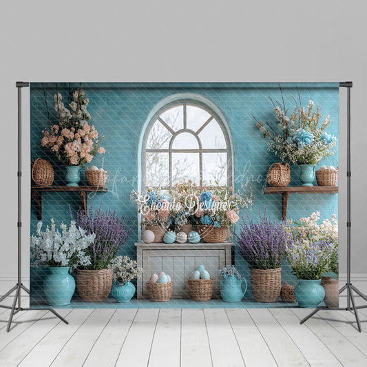 Lofaris Floral Arrangement Egg Decoration Nature Backdrop