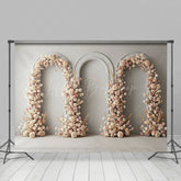 Lofaris Floral Boho Arch Sweet Retro Wall Wedding Backdrop