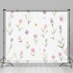 Lofaris Floral Eggs Wooden Floor Easter Room Set Backdrop