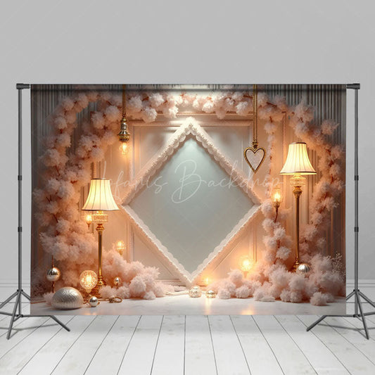 Lofaris Floral Elegant Arch Floor Lamps Wedding Backdrop