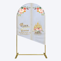 Lofaris Floral Fairy Tale Story Book Birthday Arch Backdrop
