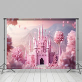 Lofaris Floral Fairy Tale Wonderland Castle Photo Backdrop