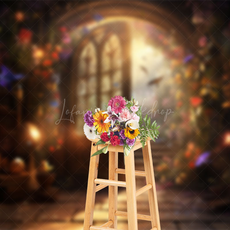 Lofaris Floral Fairy Tale World Spring Photography Backdrop