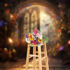 Lofaris Floral Fairy Tale World Spring Photography Backdrop