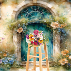 Lofaris Floral Fine Art House Painting Photography Backdrop