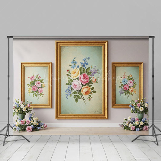 Lofaris Floral Fine Art Sweet Exhibition Photo Backdrop