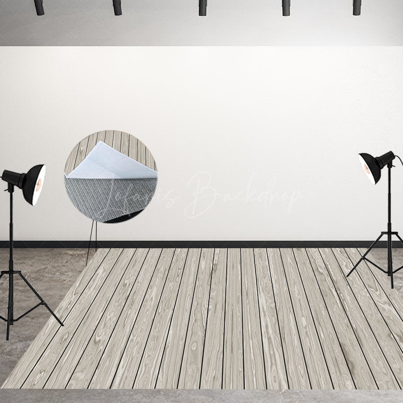Lofaris Floral Pumpkin Wooden Stripes Combo Set Backdrop