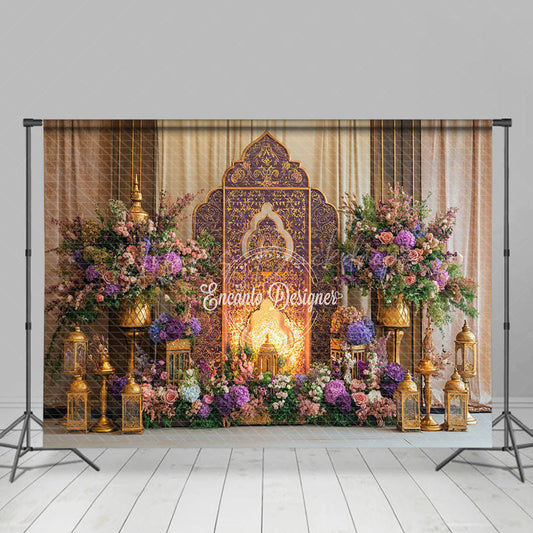 Lofaris Floral Sacred Holy Lovely Sweet Wedding Backdrop