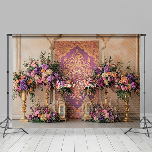 Lofaris Floral Sacred Totem Sweet Lovely Wedding Backdrop