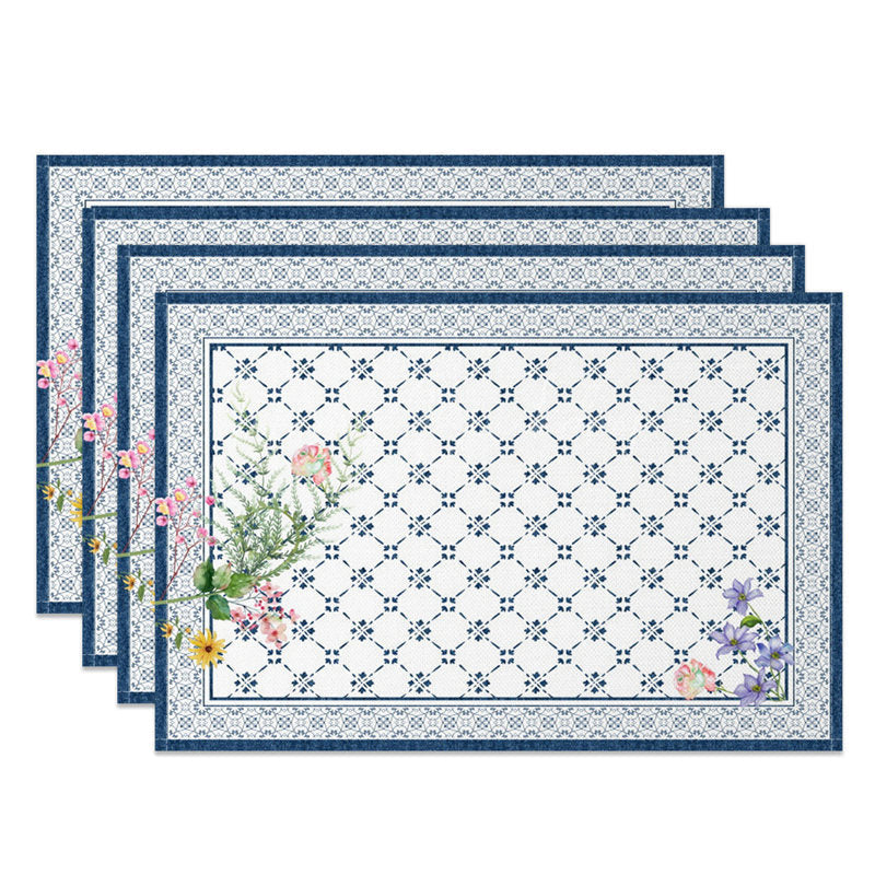 Lofaris Floral Slovakia Fresh Patterns Set of 4 Placemats