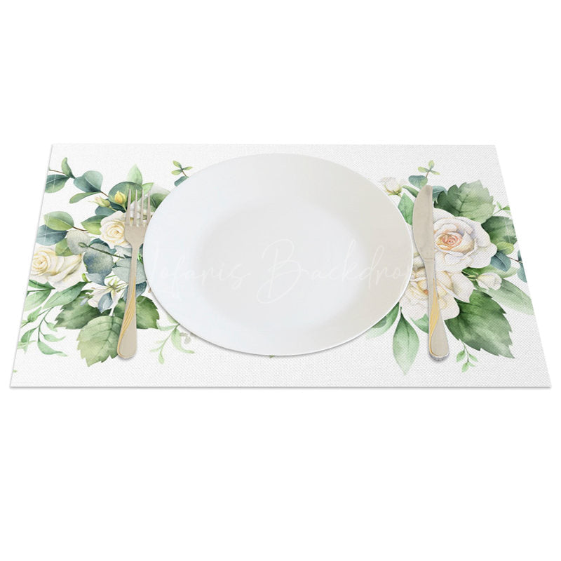 Lofaris Floral Spring Fresh Party Decor Set of 4 Placemats