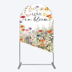 Lofaris Floral Spring Love In Bloom Wedding Arch Backdrop