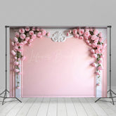 Lofaris Floral Victorian Molding Wall Wedding Photo Backdrop