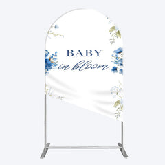Lofaris Fresh Floral Bloom Boho Baby Shower Arch Backdrop