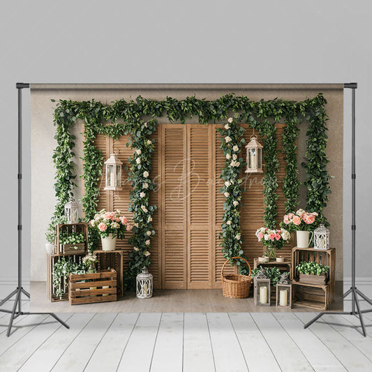Lofaris Fresh Floral Boho Sweet And Lovely Wedding Backdrop