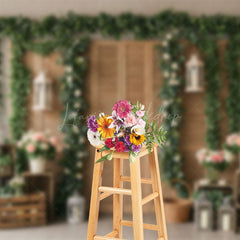 Lofaris Fresh Floral Boho Sweet And Lovely Wedding Backdrop