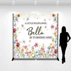 Lofaris Fresh Floral Spring Sweet Custom Birthday Backdrop