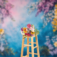 Lofaris Fresh Flowers Fine Art Spring Warm Photo Backdrop