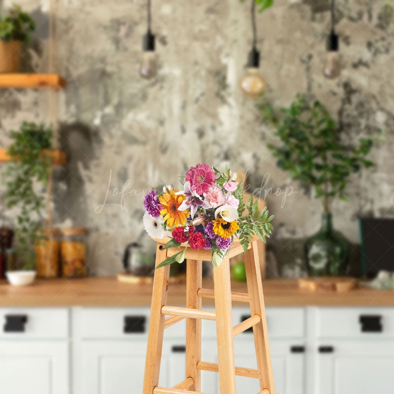 Lofaris Fresh Oldstyle Wall Decoration Photography Backdrop