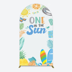 Lofaris Fresh Summer One In The Sun Birthday Arch Backdrop