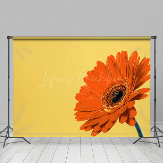 Lofaris Fresh Warm Color Daisy Flower Mothers Day Backdrop