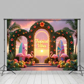 Lofaris Fruits Plant Arch Tropical Vibes Summer Photo Backdrop