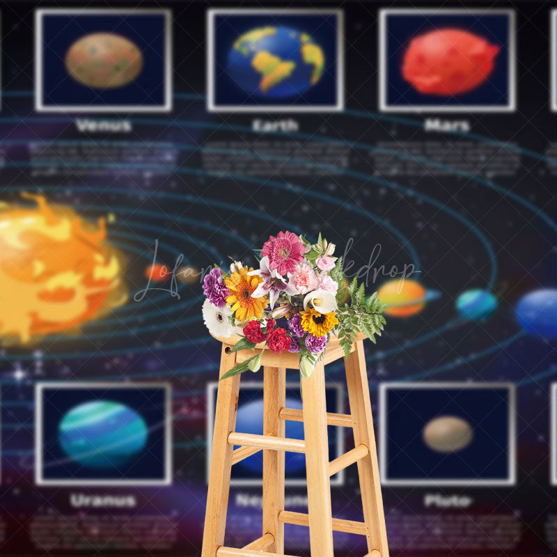 Lofaris Galaxy Science Popularization Study Photo Backdrop