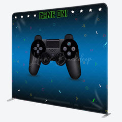Lofaris Game Console Happy Birthday Square Tension Backdrop